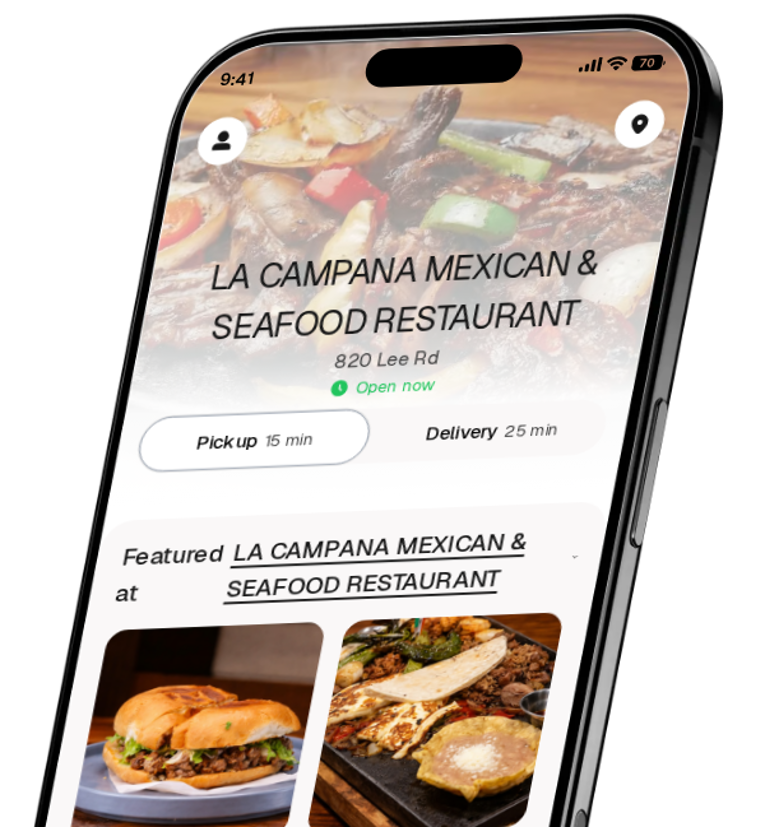 LA CAMPANA MEXICAN & SEAFOOD RESTAURANT app preview