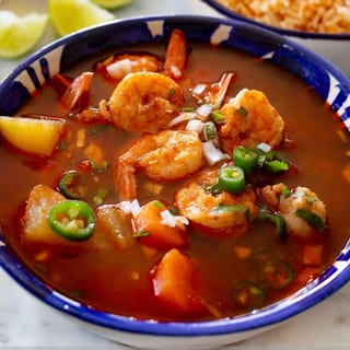Caldo De Camaron O Pescado