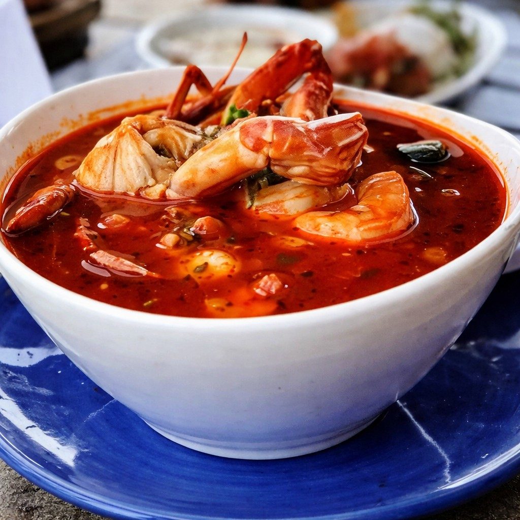 Sopa De Mariscos.