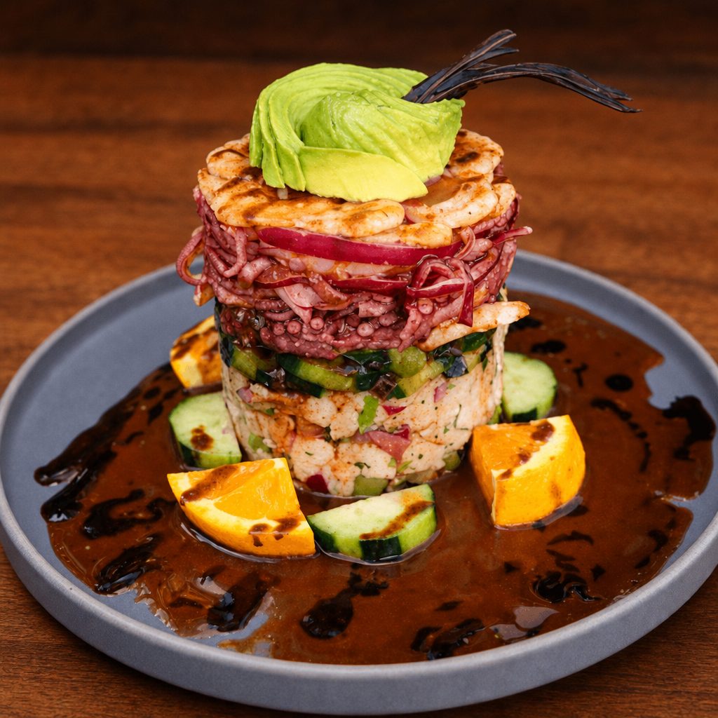 Torre de Mariscos (Spicy).