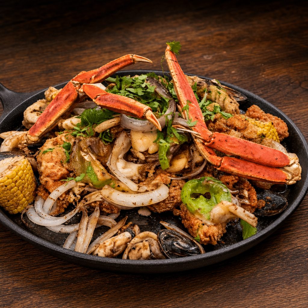 Parrillada de Mariscos.
