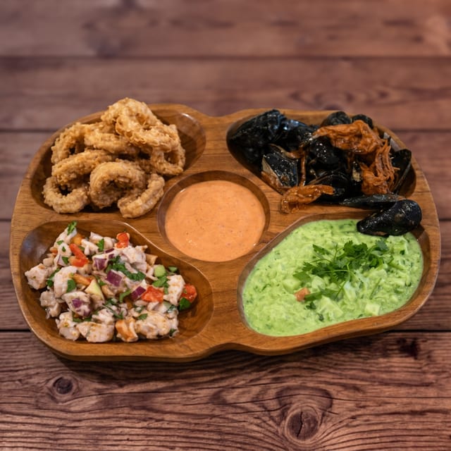 Botana de Mariscos.
