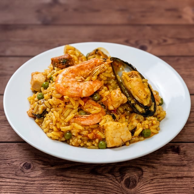 Arroz con Mariscos.