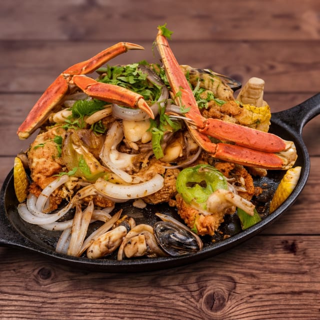 Parrillada de Mariscos.