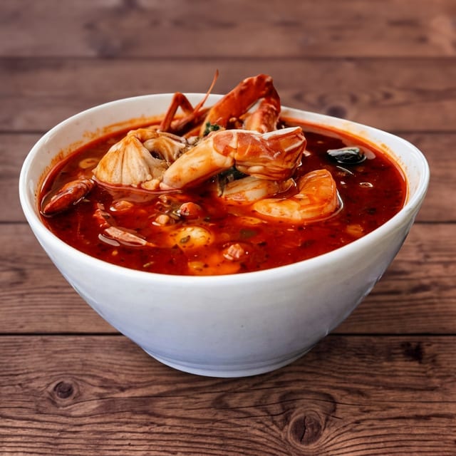 Sopa De Mariscos.